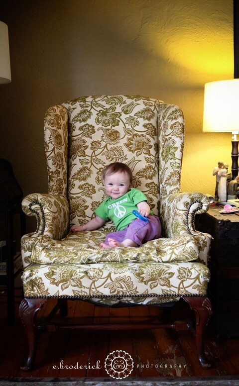 She's such a big girl! 