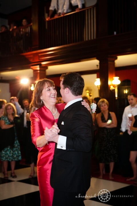 I love the interaction here as Ryan and his mother share their Mother-Son Dance.