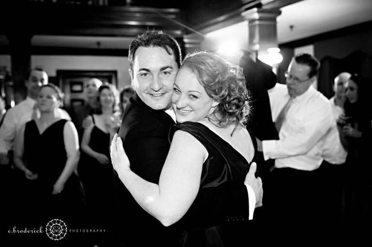 Ryan and his sister Meghan danced nearby.