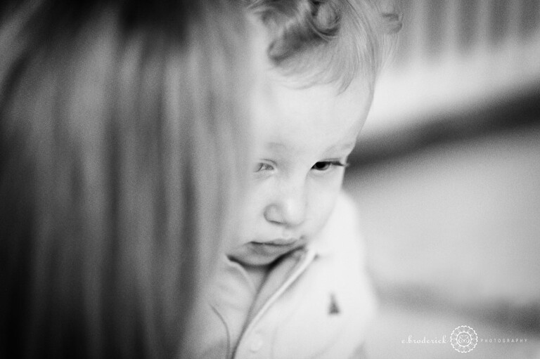 Another favorite. Just a quiet moment on Mommy's lap. I barely caught it but am so glad I did.
