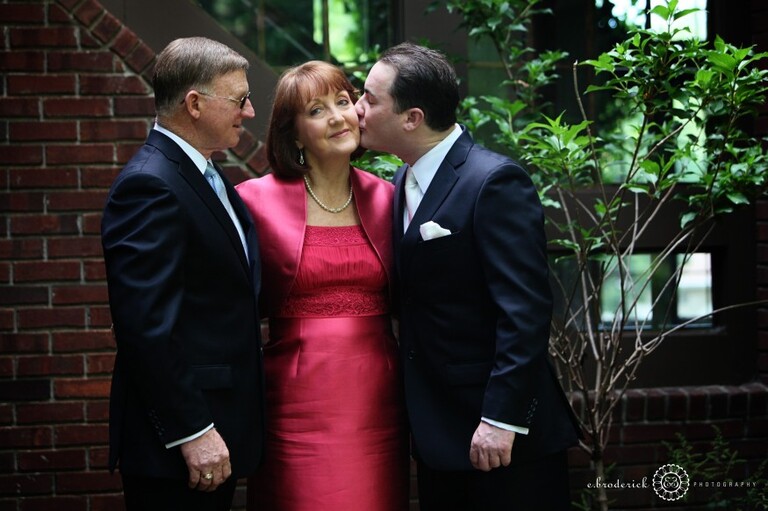 Love this one of Ryan giving his Mom a smooch!