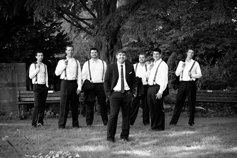 Love the suspenders!