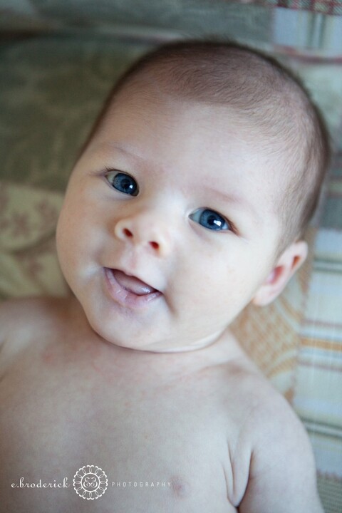 This was her first really smiley day. So glad I was there to witness and capture it!