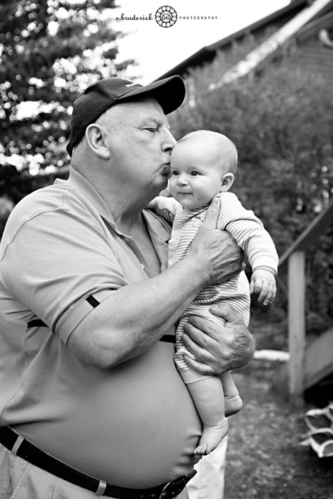 This little boy gets a LOT of love.