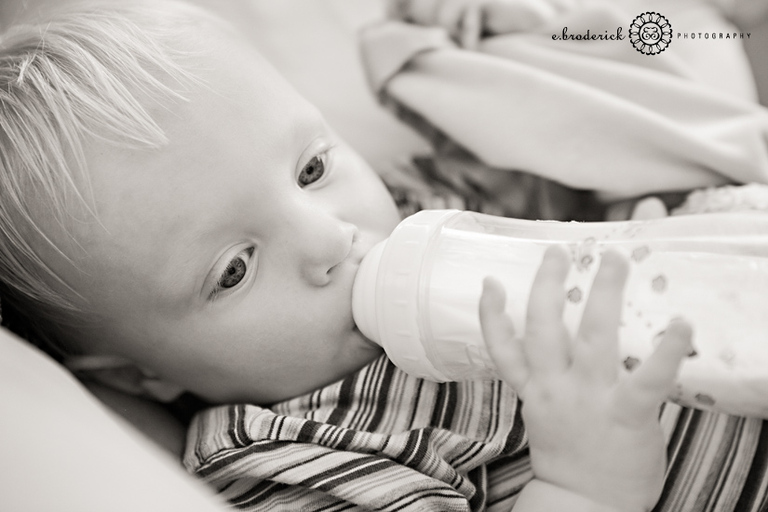 A snack and a snuggle.