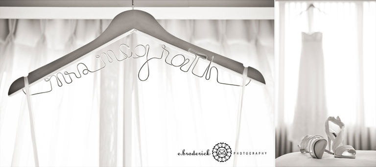 Katy got this adorable hanger on etsy! 