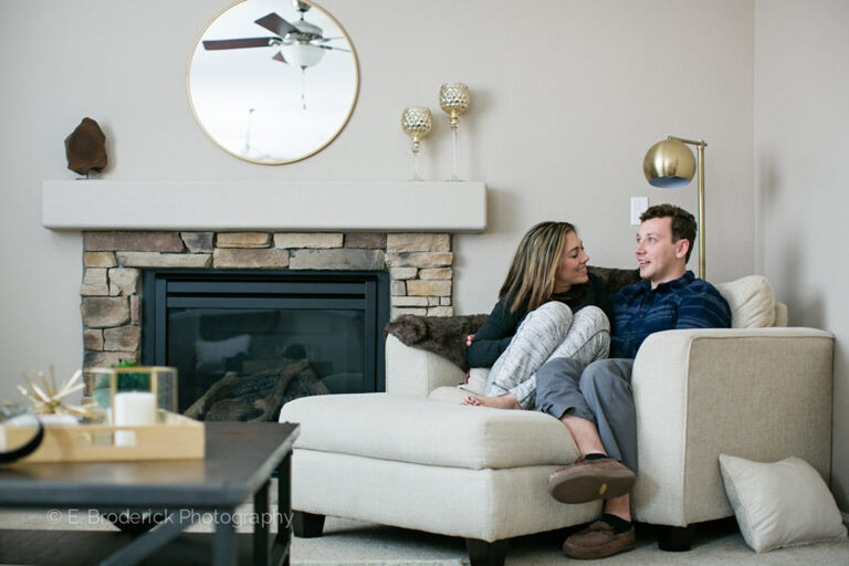 indoor couples session